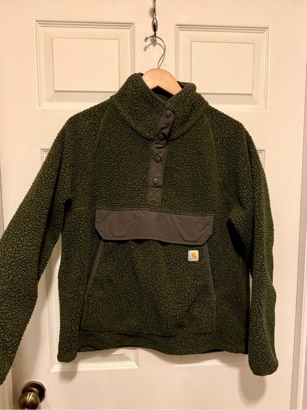 Women's Carhartt Fleece Quarter Snap Jacket - Picture 1 of 9